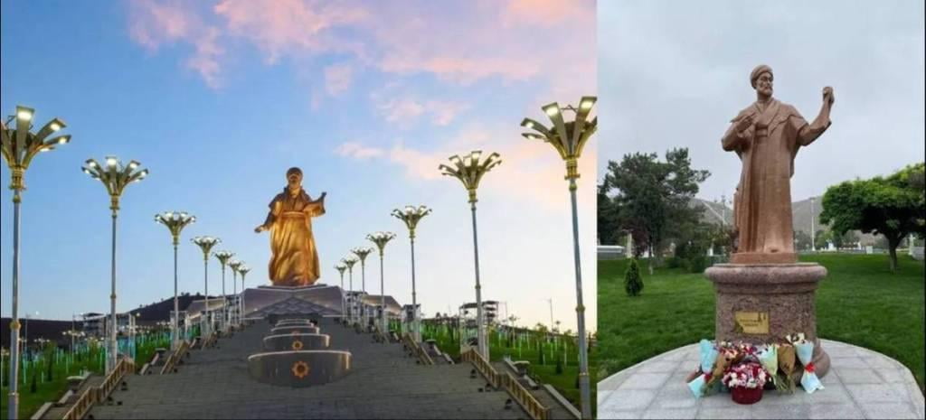 Turkmanistonda Alisher Navoiy haykali o‘rnatildi
