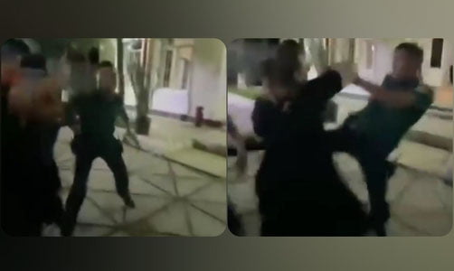 Samarqandda IIB xodimi ayol kishiga kuch ishlatdi