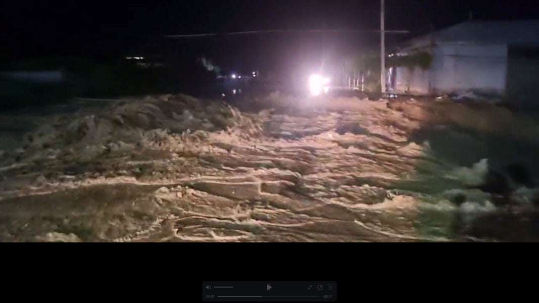 Farg‘onaga kuchli sel keldi