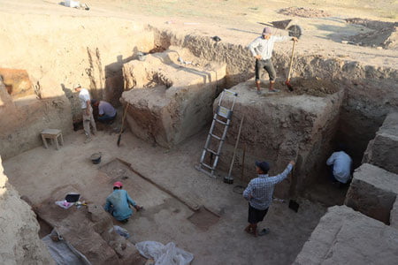 Самарқандда қадимий ибодатхона топилди