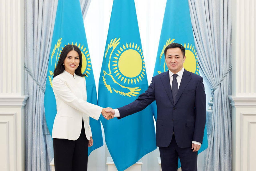 Saida Mirziyoyeva Qozog‘iston Prezidenti Administratsiyasi rahbari bilan uchrashdi