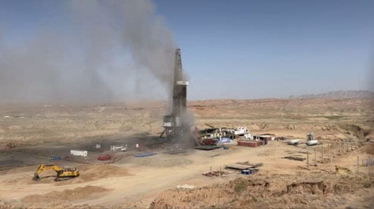 Сурхондарёдаги конда олтингугурт гази сизиб чиқди