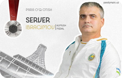 Сервер Ибрагимов кумуш медаль қўлга киритди