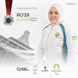 Рўза Кузиева кумуш медаль соҳиби бўлди