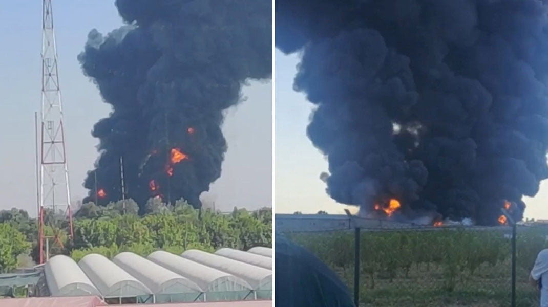 Zangiotadagi yong‘in salkam 5 soatdan so‘ng o‘chirildi