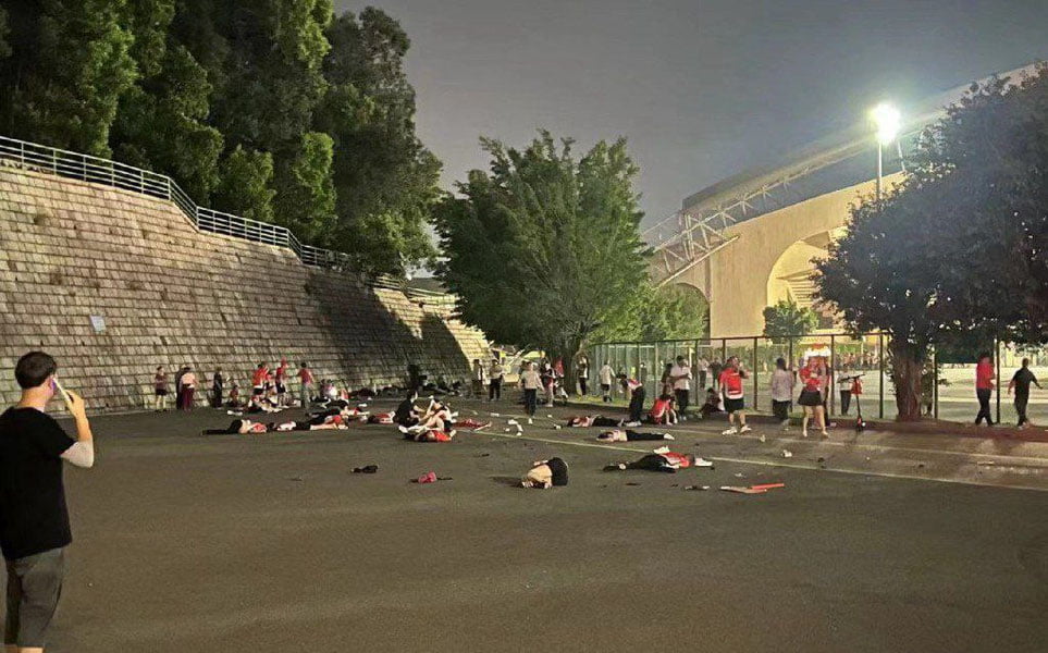 Xitoyda mashina olomonni bosib ketdi