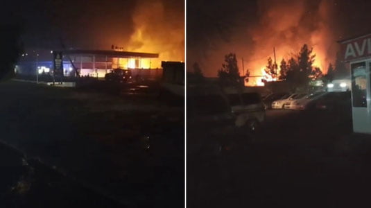 Самарқанддаги боғча ва метан заправкада ёнғин содир бўлди