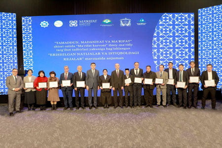 Ўзбекистонда илк маротаба ўтказилган “Маърифат карвони” тадбирлари якунларига бағишланган анжуман ўтказилди