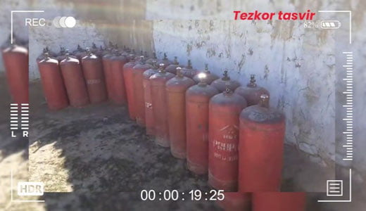 Қашқадарёда газ баллонлари ўгирланди