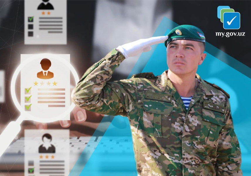 Энди армияга чақирув қоғозини онлайн олиш мумкин