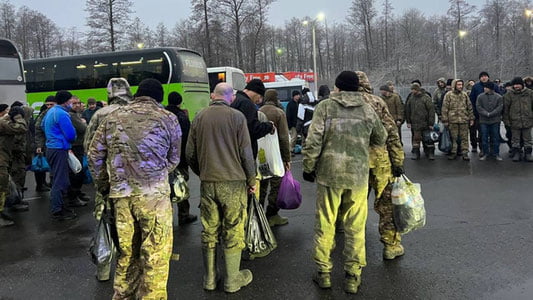 Rossiya va Ukraina harbiy asirlar almashishdi