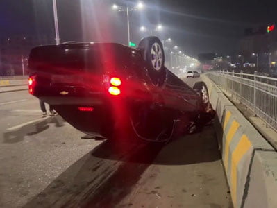 Toshkentda 3 ta avtomobil ishtirokida YTH yuz berdi