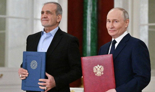 Россия ва Эрон ўртасида ҳамкорлик битими тузилди