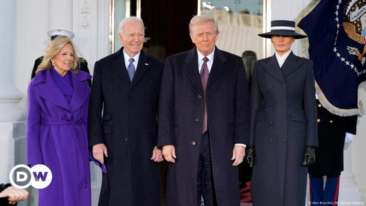 Donald Tramp Baydenni kuzatib qo‘ydi