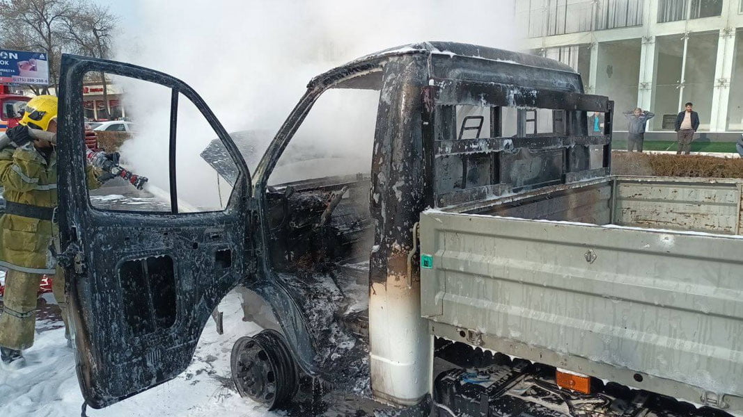 Toshkentda Gazel yonib ketdi