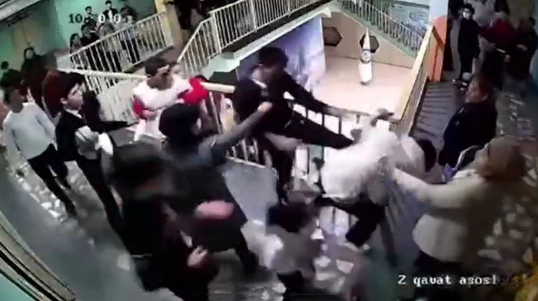 Toshkentdagi maktabda o‘quvchilar janjallashdi