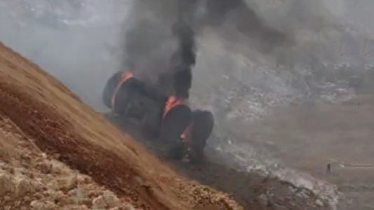 Angrendagi ko‘mir konida haydovchi vafot etdi