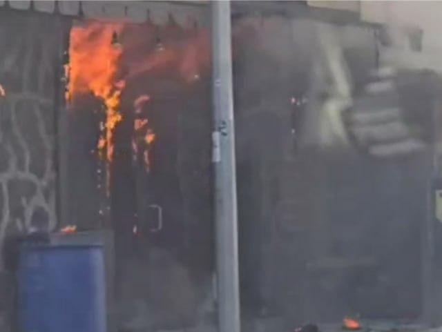 Самарқанддаги ошхонада ёнғин юз берди