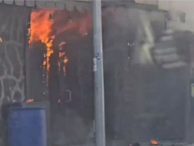 Самарқанддаги ошхонада ёнғин юз берди