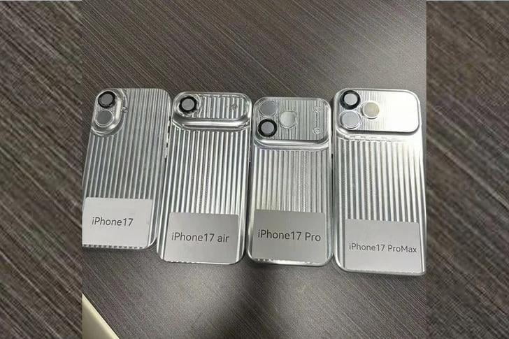 iPhone 17 церийасининг дизайни эълон қилинди