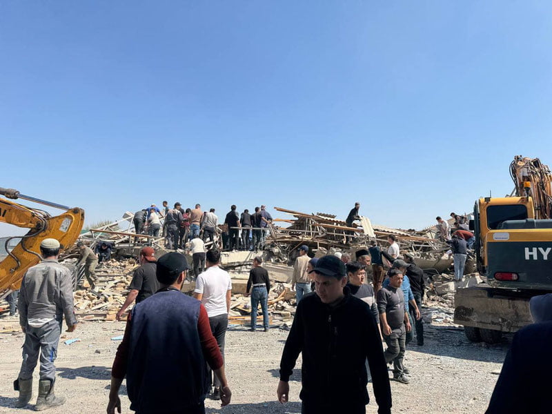 Andijondagi masjidda gaz chaqnashi yuz berdi