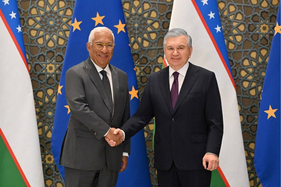 Shavkat Mirziyoyev Yevropa Kengashi Prezidenti bilan uchrashdi