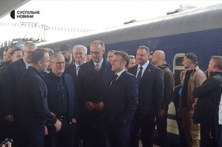 4 ta davlat rahbari Kiyevga tashrif buyurdi