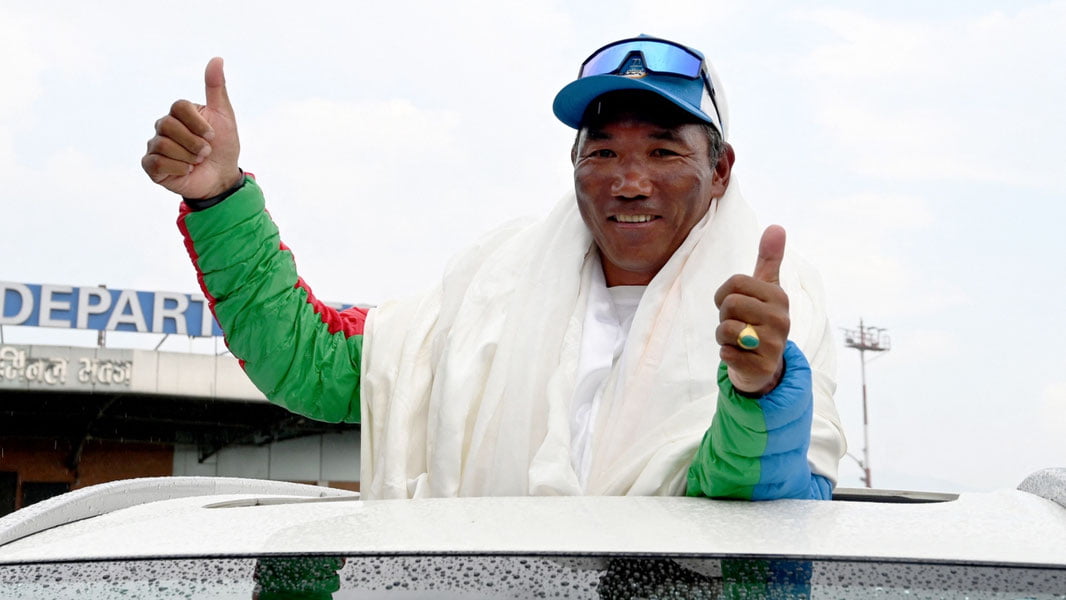 Nepallik alpinist Everest cho‘qqisini 31-marta zabt etdi