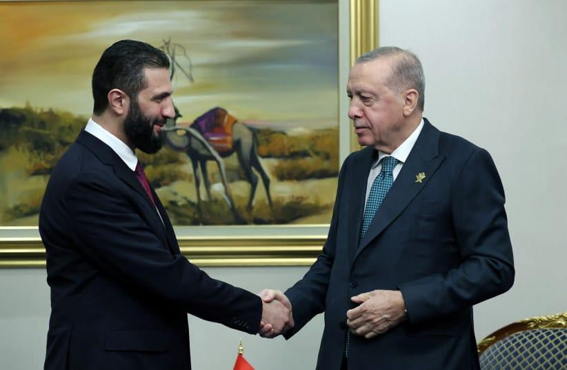 Erdo‘g‘an va Ahmad al-Sharaa Dohada uchrashdi