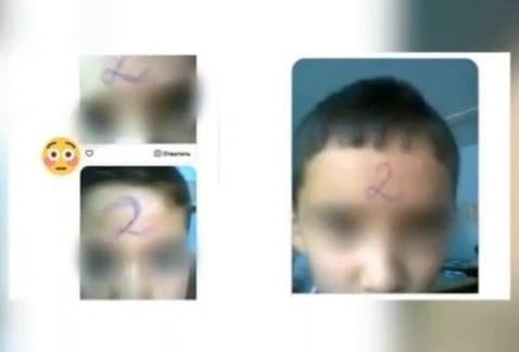 Toshkent viloyatida o'qituvchi o‘quvchining peshonasiga ikki qo‘ydi