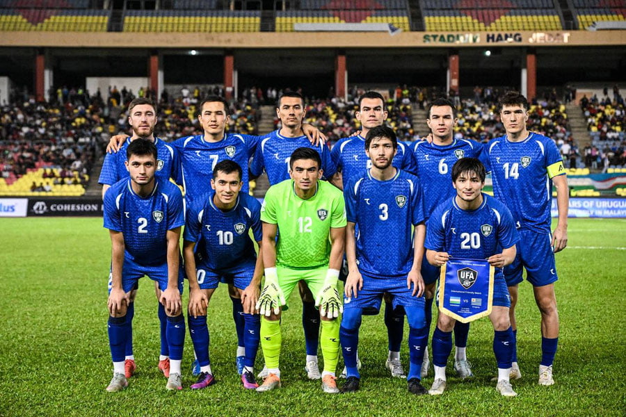 O‘zbekiston milliy jamoasi FIFA reytingida bir pog‘ona pastladi