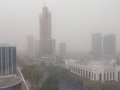 “Ўзгидромет”: Тошкентдаги ҳаво сифати 24 ноябрдан бошлаб яхшиланиши кутилмоқда