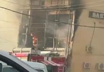 Тошкентдаги икки қаватли бинода ёнғин чиқди