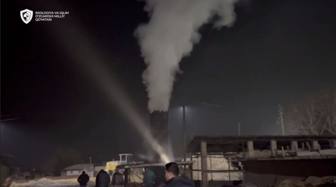 Чиқиндиларни ёқиб, ҳавони ифлослантирган корхоналар фаолияти тўхтатилди