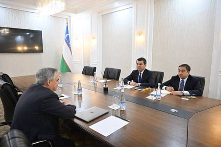 Шерзод Асадов BBC World News’нинг Евросиё бўйича вакили билан учрашув ўтказди