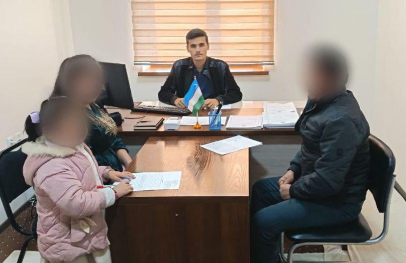 Жиззахда МИБ орқали бола онасига қайтарилди