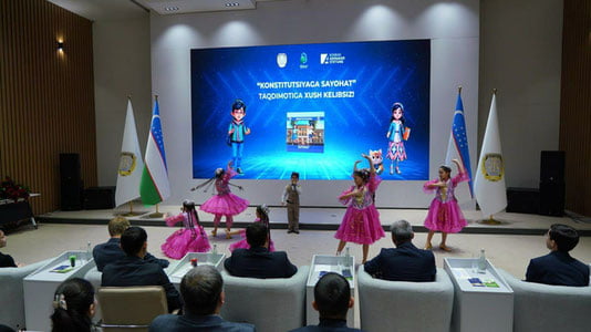 “Конституцияга саёҳат” интерактив китоби ва мултфилмлари тақдим этилди