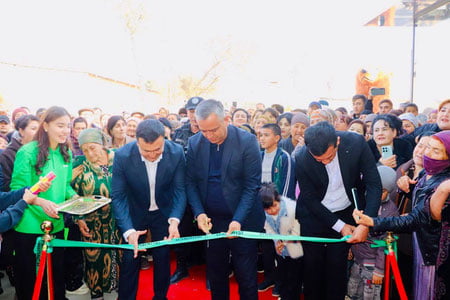 Қамашида замонавий кўнгилочар ва хизмат кўрсатиш маскани очилди