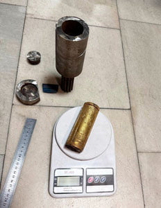 Андижонда 7,7 кг олтинни ноқонуний олиб чиқмоқчи бўлган шахс қўлга олинди