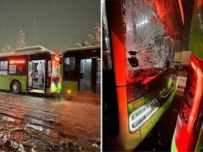 Тошкентда ҳайдовчи иккита автобус орасида қолиб кетиб, ҳалок бўлди