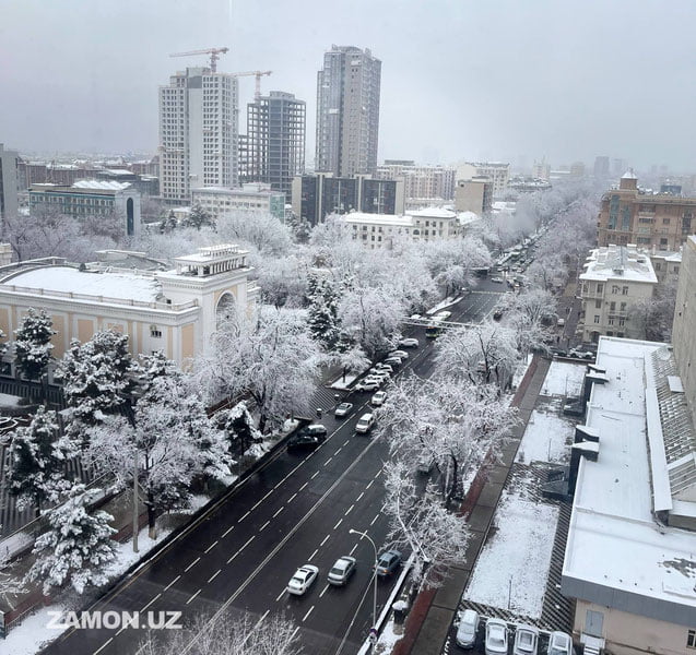 Бугун республиканинг айрим ҳудудларида қор ёғади