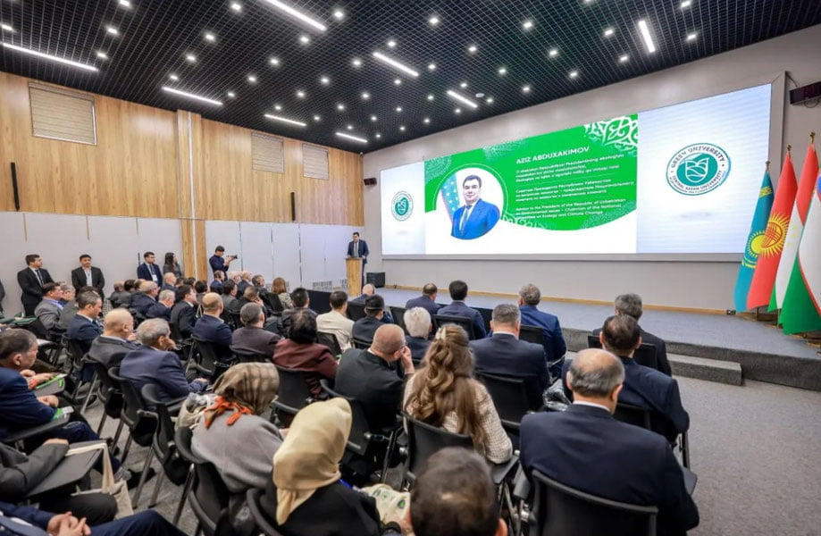 Халқаро анжуманда табиий ечимлар ва яшил технологиялар муҳокама қилинди