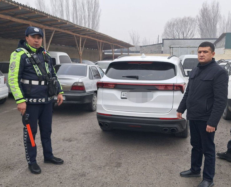 Farg‘onada soliqdan qarzdor fuqaro mashinasidan ayrildi