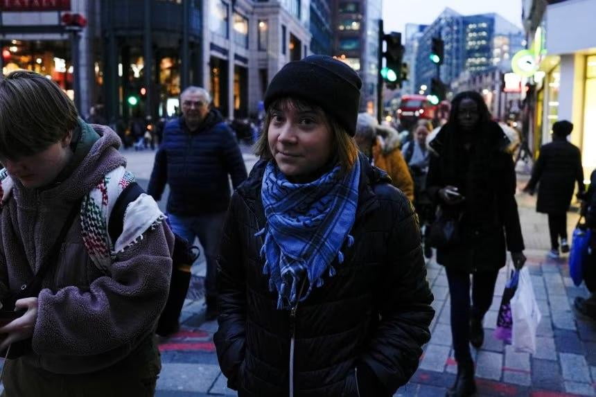 Z avlod faoli Greta Tunberg Londonda hibsga olindi