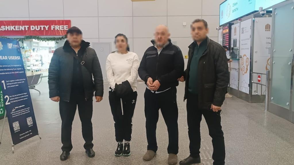Халқаро қидирувда бўлган икки шахс Грузиядан Ўзбекистонга экстрадиция қилинди