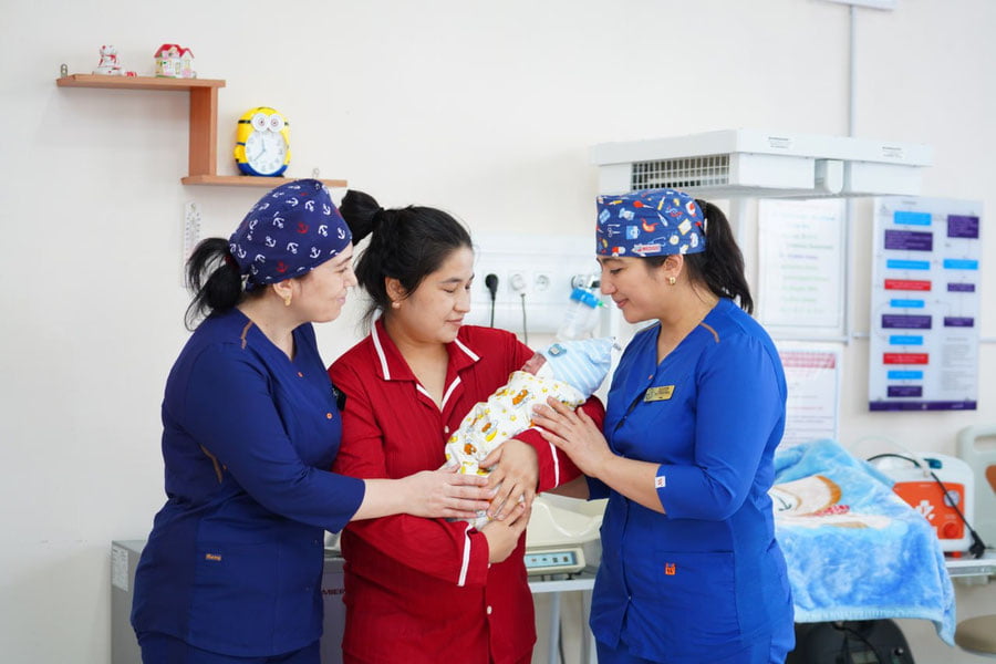 Янги йилнинг ил кунида энг кўп туғилиш Сурхондарёда қайд этилди