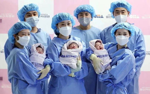 Janubiy Koreyada tug‘ilishlar soni ortdi ammo o‘limlar soni undan ham ko‘p