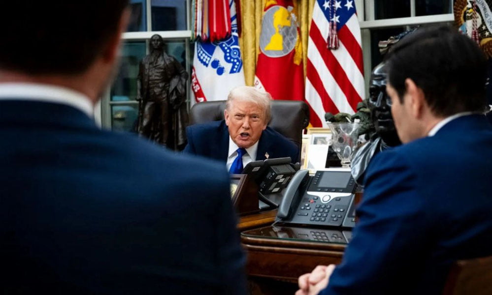 Tramp Rossiyaga qarshi sanksiyalarni kuchaytirish haqidagi qonun loyihasini maʼqulladi