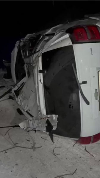 Фарғонада Captiva тоғдан қулаб тушди: ҳайдовчи вафот этди