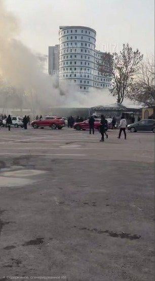 Тошкентдаги “Чорсу” бозорида ёнғин содир бўлди